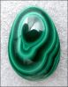 BULL�S-EYE CONGO MALACHITE DESIGNER CABOCHON (Africa) � 24.43 ct.